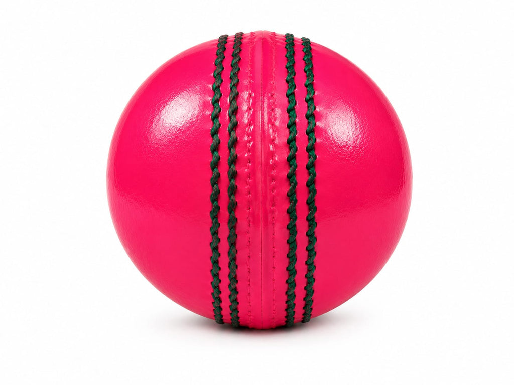 Pink Cricket Ball (Pace) - YesKon World Cricket Leather Ball (Standard, Pack of 1, Pink)