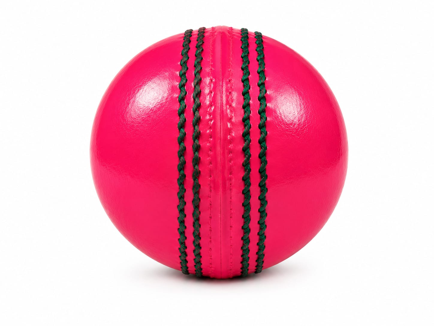 Pink Cricket Ball (Pace) - YesKon World Cricket Leather Ball (Standard, Pack of 1, Pink)