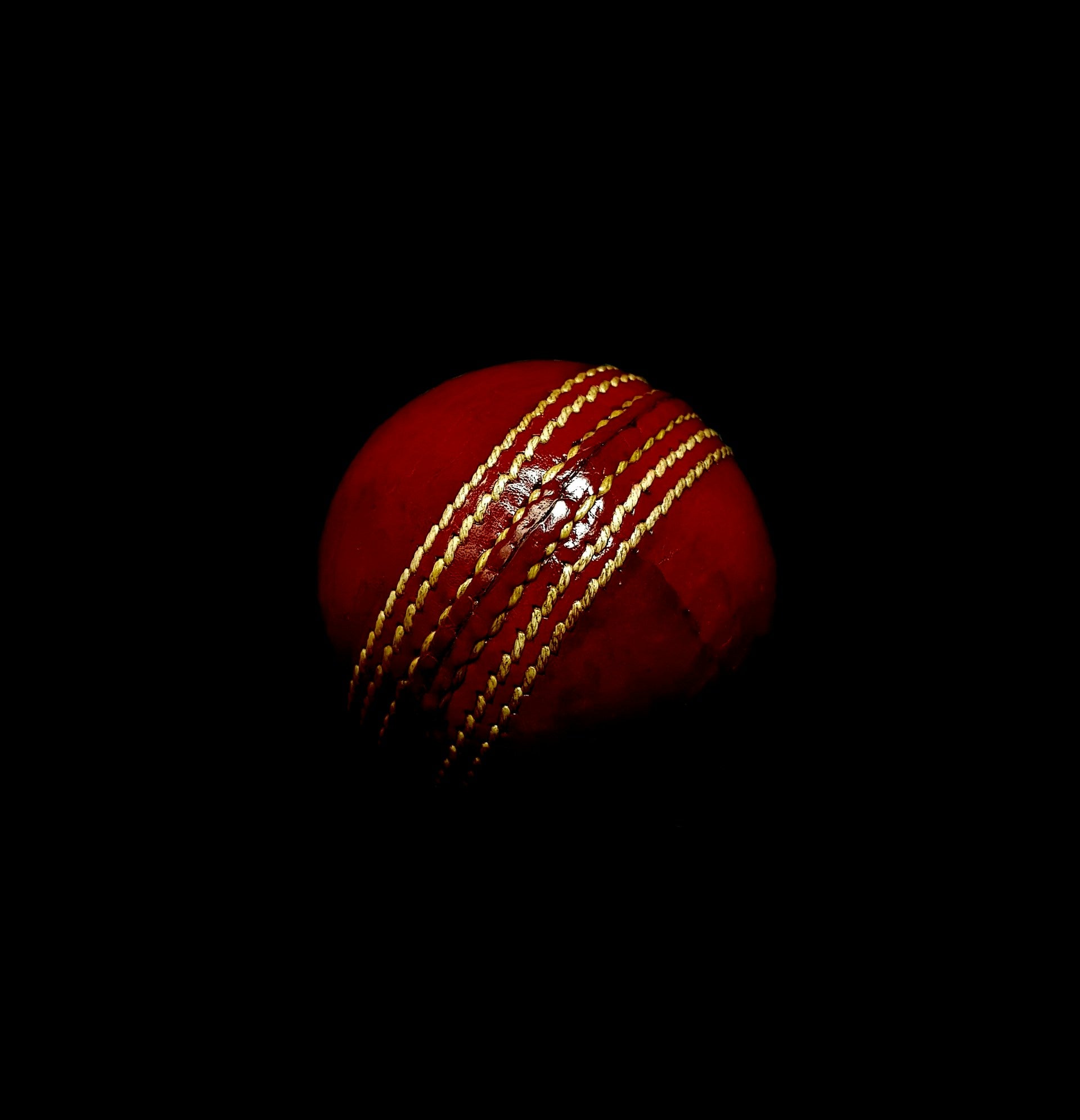 Red Cricket Ball - YesKon World Cricket Leather Ball (Standard, Pack of 1, Red)